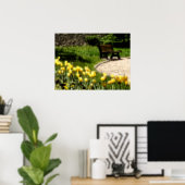 ガーデンのデジタル効果のスタイル"impression" ポスター (ホームオフィス)