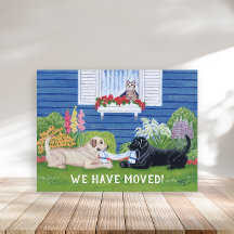 ガーデンのラブラドール 新しい住所