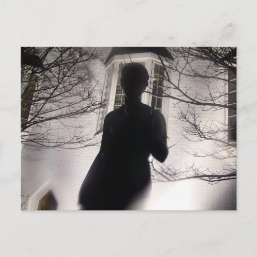 ガーデンの女の子 – カップベアの青年の女神 ポストカード (正面)