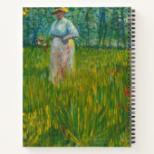 ガーデンの女性歩く – ビンセント・ヴァン・ゴッホ ノートブック (裏面)