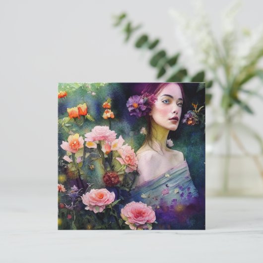 ガーデンの女性4 (スタンド正面)