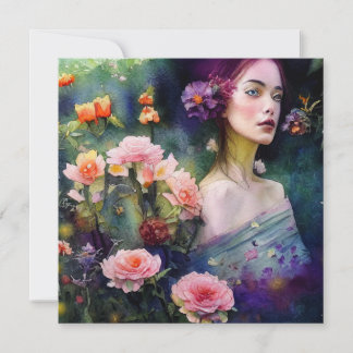 ガーデンの女性4