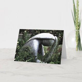 ガーデンの女性 カード