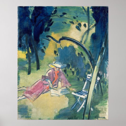 ガーデンの女性 ポスター (正面)