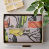 ガーデンの女性 薄葉紙 (ギフト)