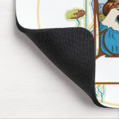 ガーデンの少女 マウスパッド (コーナー)