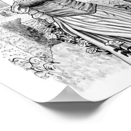 ガーデンの恋人の魔女 ポスター (角)