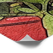 ガーデンの新鮮な家宝トマト ポスター (角)