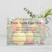 ガーデンの新鮮な家宝トマト 招待状 (スタンド正面)