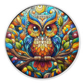 ガーデンの静謐Aベンチ開花 セラミックノブ (正面)