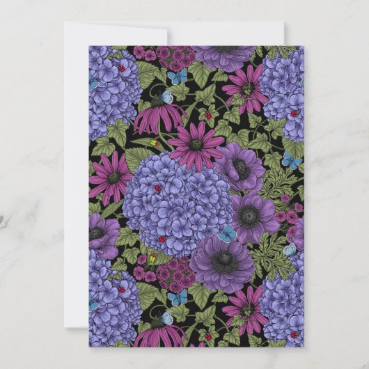 ガーデンはっきりした花模様 (正面)