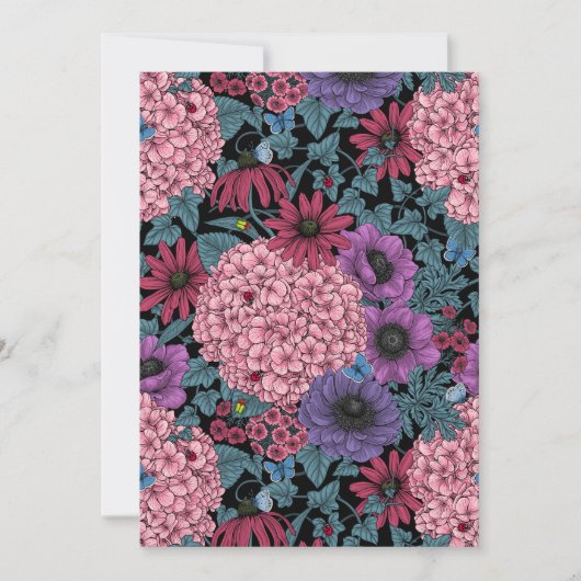 ガーデンはっきりした花模様 (正面)