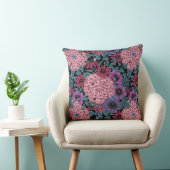 ガーデンはっきりした花模様 クッション (椅子)