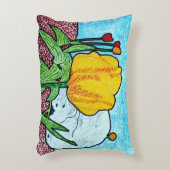 ガーデンアクセント枕のチューリップ アクセントクッション (正面(垂直))