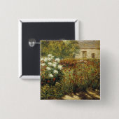 ガーデンアットギヴェルニー 缶バッジ (正面&裏面)