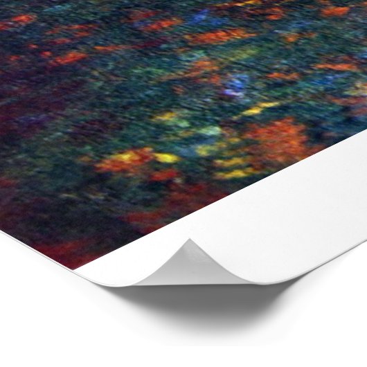 ガーデンアットジヴェルニーバイクロードモネ ポスター (角)