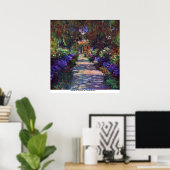ガーデンアットジヴェルニーバイクロードモネ ポスター (ホームオフィス)