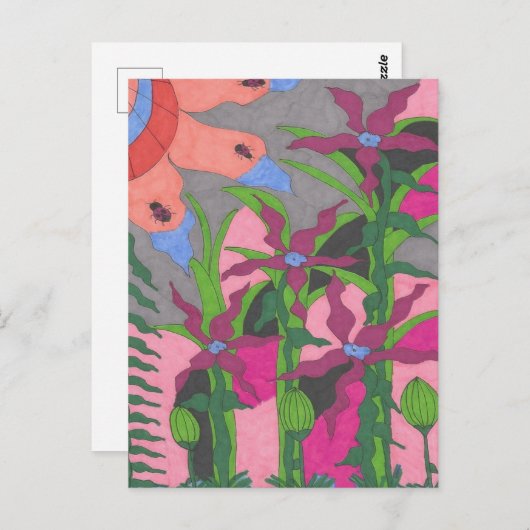 ガーデンアットトワイライト ポストカード (正面/裏面)