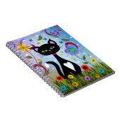 ガーデンアートの抽象芸術 ノートブック (右側)