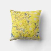 ガーデンイエロー中国のフローラのフェニックス5 クッション (裏面)