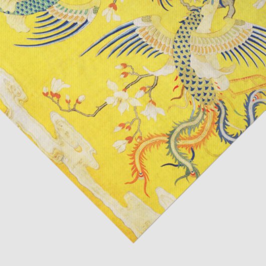 ガーデンイエロー中国のフローラTisの5フェニックス 薄葉紙 (詳細)
