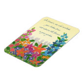 ガーデンインスピレーションフレンドシップ引用文冷蔵庫用マグネット マグネット (左側)