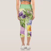 ガーデンイン春 カプリレギンス (裏面)