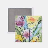 ガーデンウィムシー磁石 マグネット (正面/裏面)