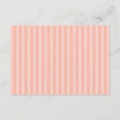 ガーデンウェディング フラワー 受付カード エンクロージャーカード (裏面)