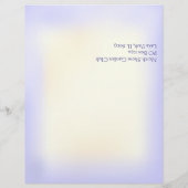 ガーデンウォークフライヤーテンプレート チラシ (裏面)