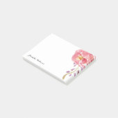 ガーデンウォーターパーソナライズされたカラー ポストイット (アングル)