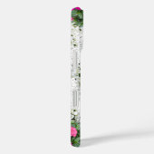 ガーデンウォーターファウンテンピンクフラワーズマンダラデザイン Case-Mate iPhoneケース (裏面 / 右)