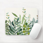 ガーデンウォーター植物性葉植物 マウスパッド (マウス)