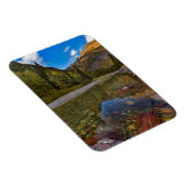 ガーデンウォールと秋のマクドナルド・クリーク マグネット (右側)