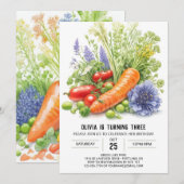 ガーデンエクスプローラー誕生日 招待状 (正面/裏面)