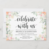 ガーデンエレガンスフローラ結婚ポストズブランチ招待状 招待状 (正面)