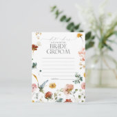 ガーデンエレガントフラワーウォーターカラー日付アイディア ポストカード (スタンド正面)