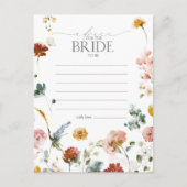 ガーデンエレガントフラワーズアドバイスへ花嫁 ポストカード (正面)