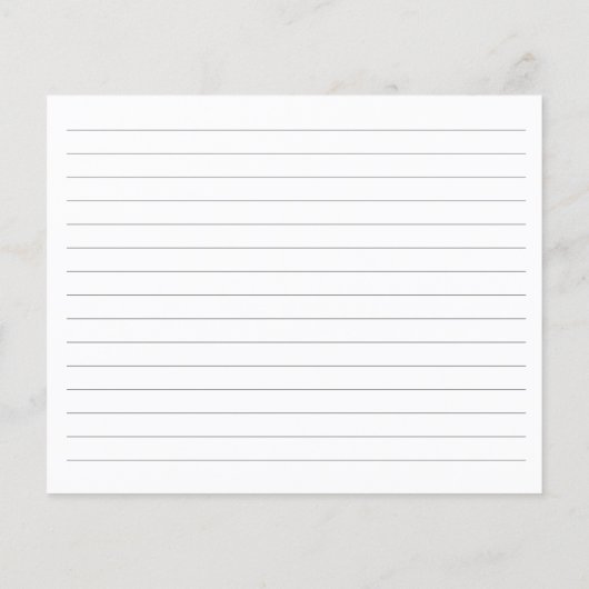 ガーデンエレガントフラワーズブライダルシャワーレシピ (裏面)