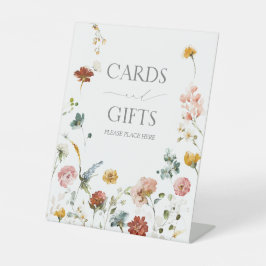 ガーデンエレガントフラワーブライダルシャワープレゼント 台座サイン