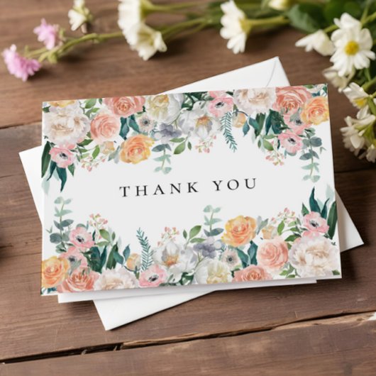 ガーデンエレガントフローラグリーンリー90thバースデーパーティー サンキューカード