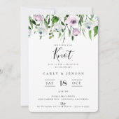 ガーデンエレガントフローラ披露宴招待状 招待状 (正面)