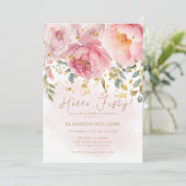 ガーデンエレガントフローラ50誕生日 招待状 (スタンド正面)