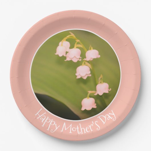 ガーデンエレガントフローラ ペーパープレート (正面)