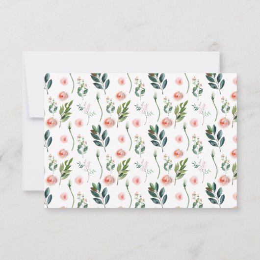 ガーデンエレガントボタニカルサンキュー ノートカード (裏面)