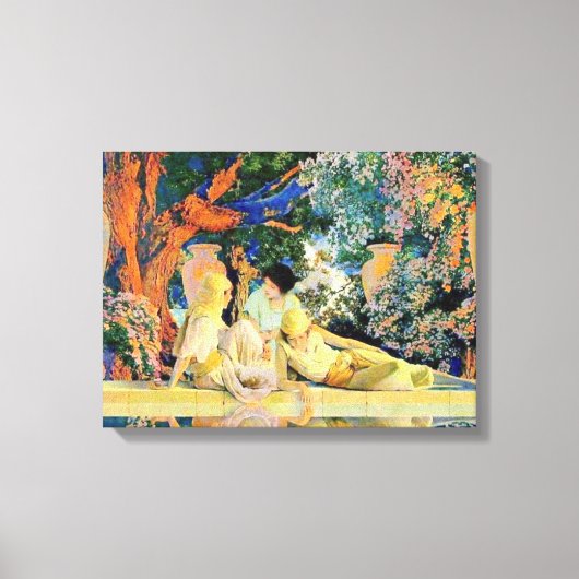 ガーデンオブアッラバイマックスフィールドパリ キャンバスプリント (正面)