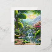 ガーデンオブエデン 箔シーズンポストカード (正面/裏面)