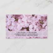 ガーデンオブエデン | 絶妙な花II 名刺 (裏面)