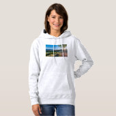 ガーデンオブゴッズツリー日が差すことフード付きスウェットシャツ パーカ (正面フル)