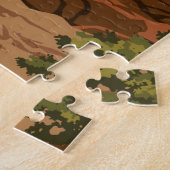 ガーデンオブザゴッズコロラドヴィンテージ ジグソーパズル (側面)